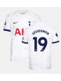 Tottenham Hotspur Ryan Sessegnon #19 Domácí Dres 2023-24 Krátký Rukáv